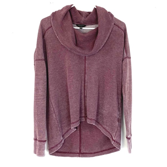 lucky brand cowl neck thermal